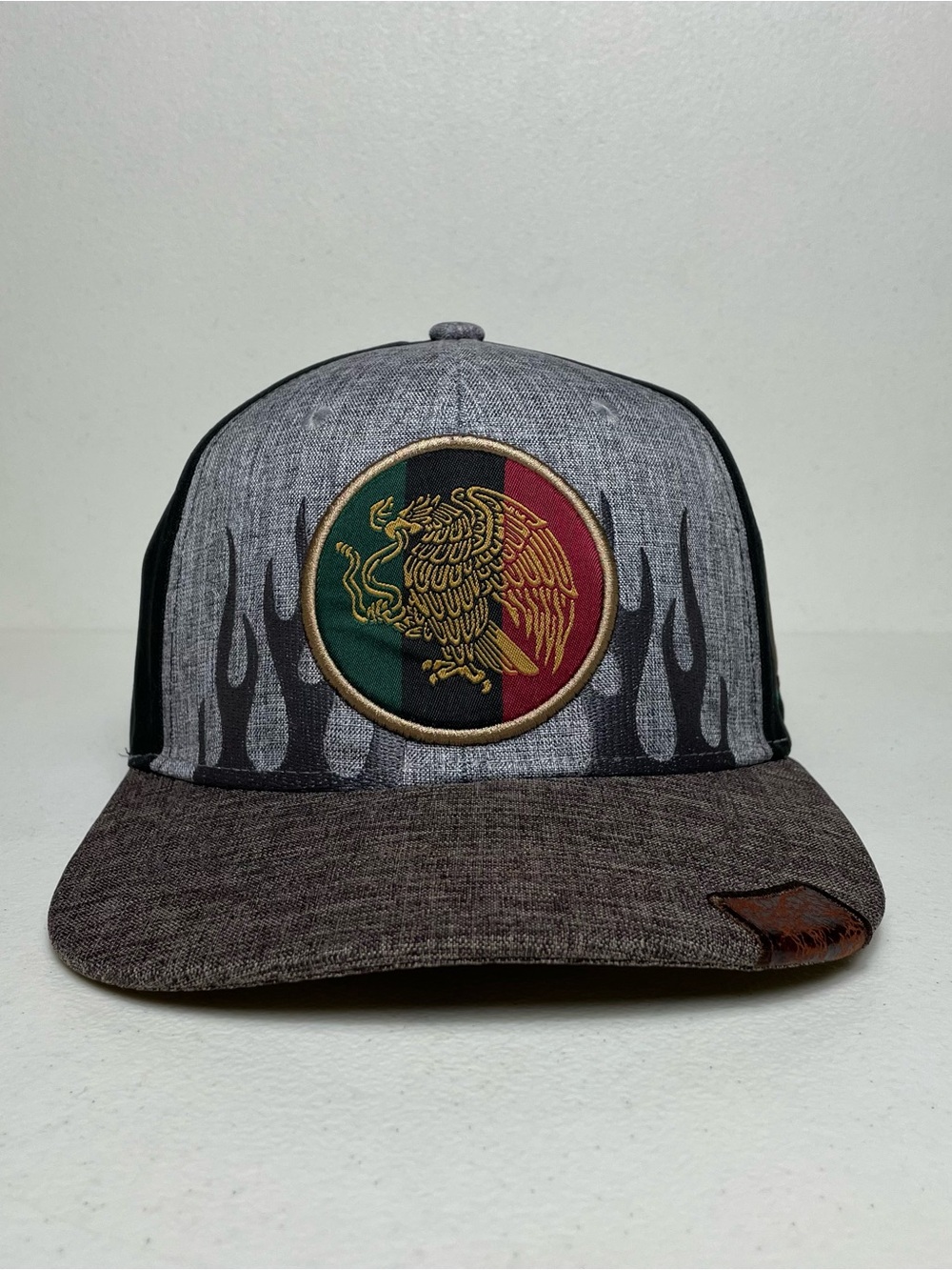 Mexico Federal Eagle Logo Flat Bill Snapback Baseball Cap Hat